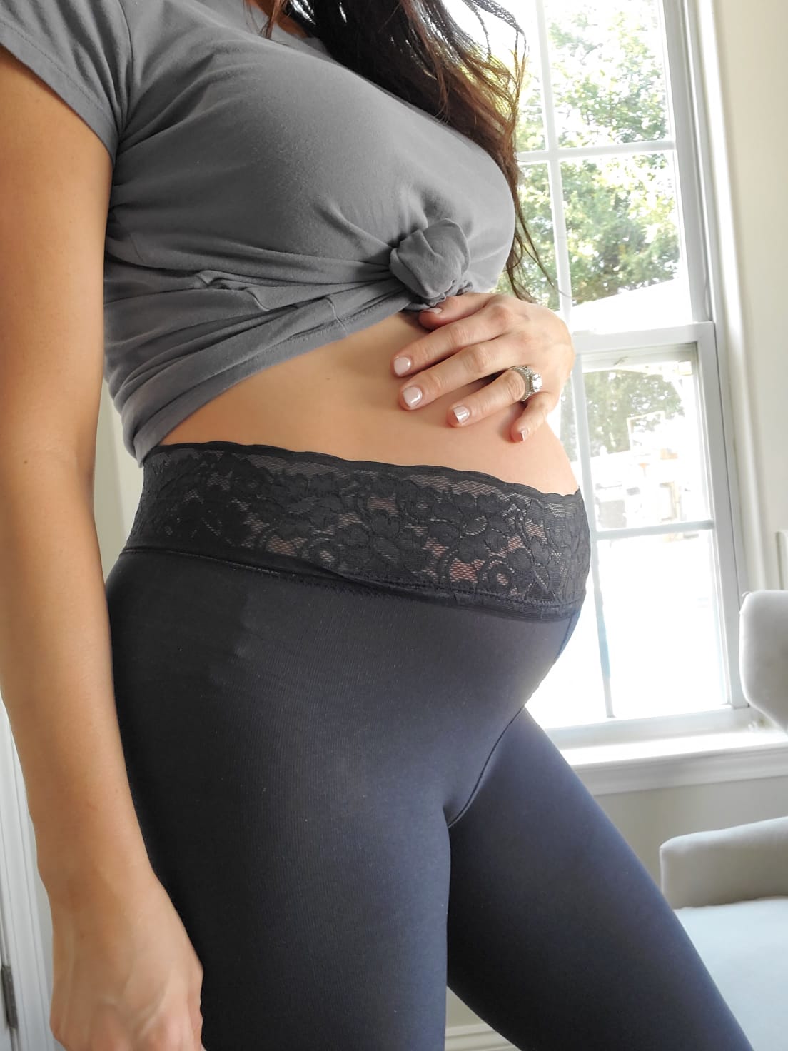 Best Seller Maternity Tights Cool and Comfortable Belly