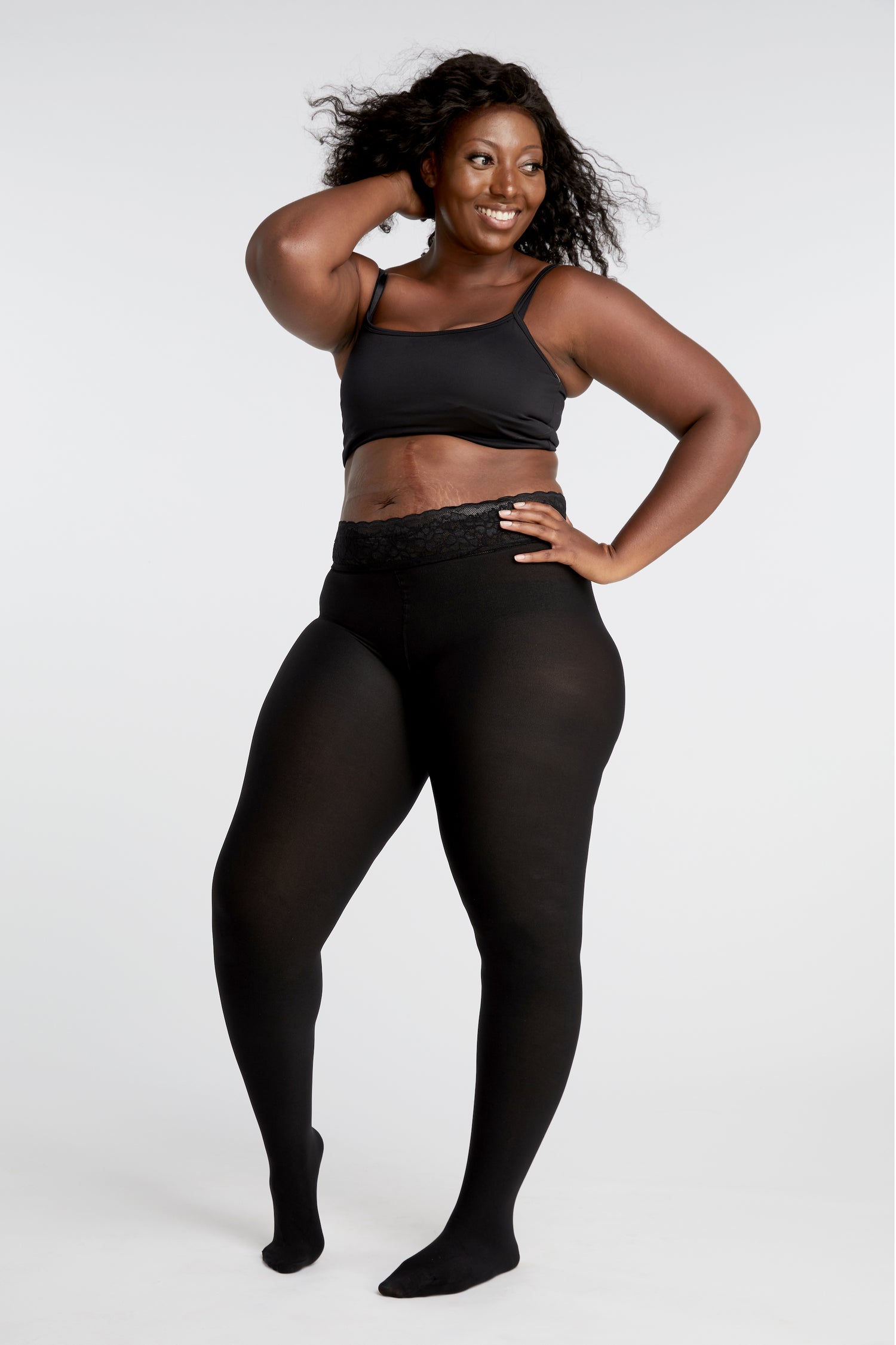 Plus Size Classic Opaque Tights