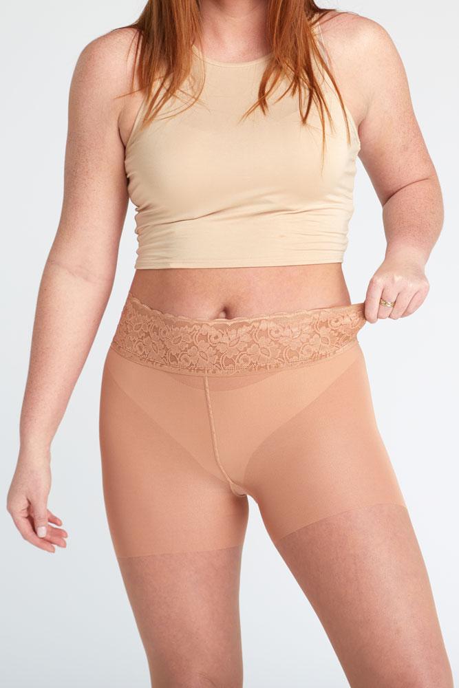 Sheer 2025 tan tights